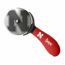 Nebraska Cornhuskers Pizza Cutter, Kitchen NCAA Tailgating