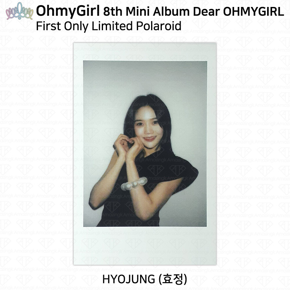 Oh My Girl 8th Mini Album Dear Oh My Girl 1st Press Polaroid