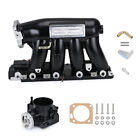 Rbc Intake Manifold 70Mm throttle body For Honda K-Series K20A K20A2 K24A1 Black