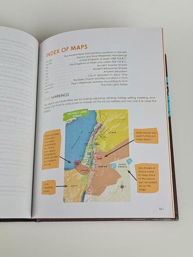 Spark House Bible NRSV 2015 w/ Topical Maps & Thinking Point Stickers Kids/Teens - Imagen 9 de 16