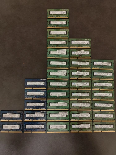 X35 Pcs Ram Ddr3l 4GB Original And Like New!