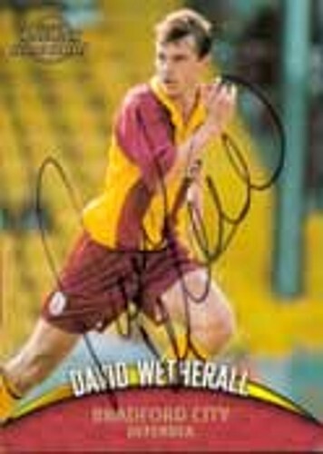 David Wetherall - Bradford - Signed Trading Card - COA - (23907) - Picture 1 of 1