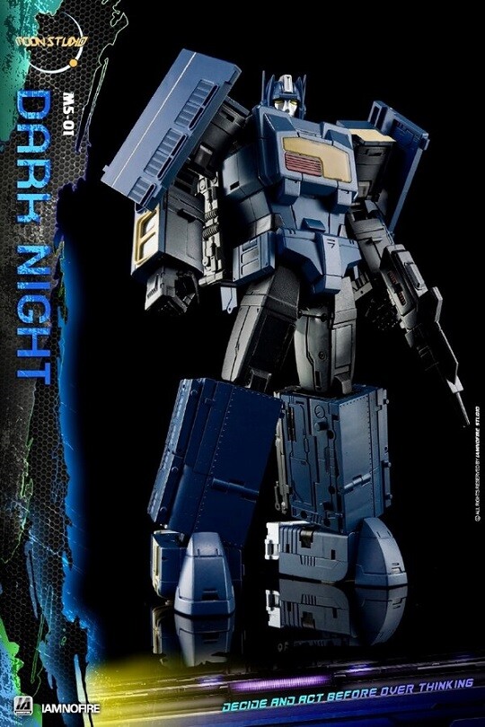 NEW TRAIN COMBINATION Moon Studio Radiatron MS01 Dark Night