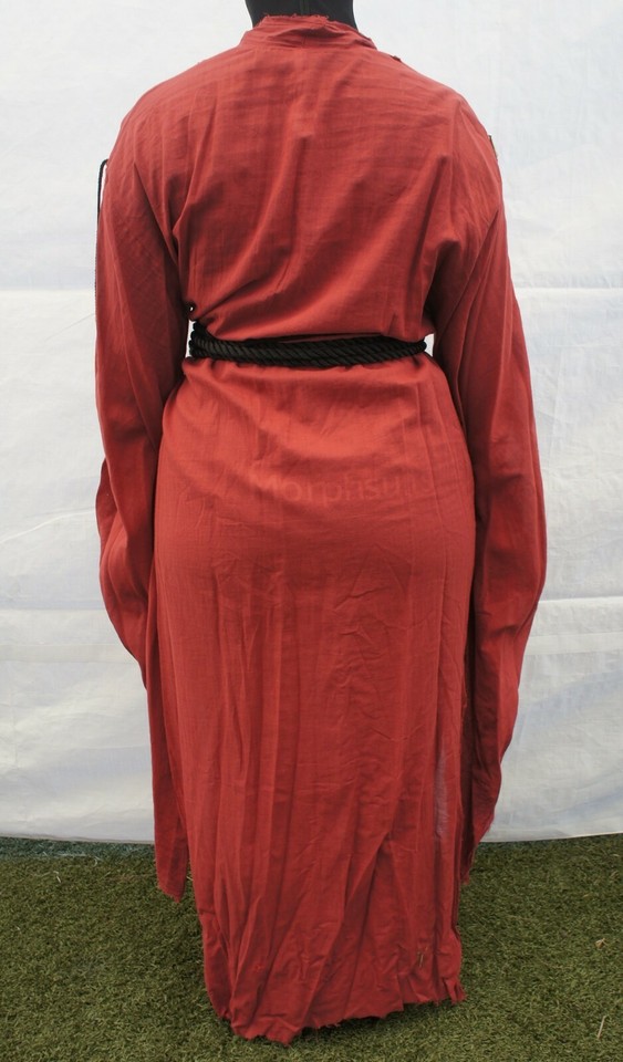 Medieval Occult Sheer Ritual Robe Halloween Witch Larp pagan Martial ...