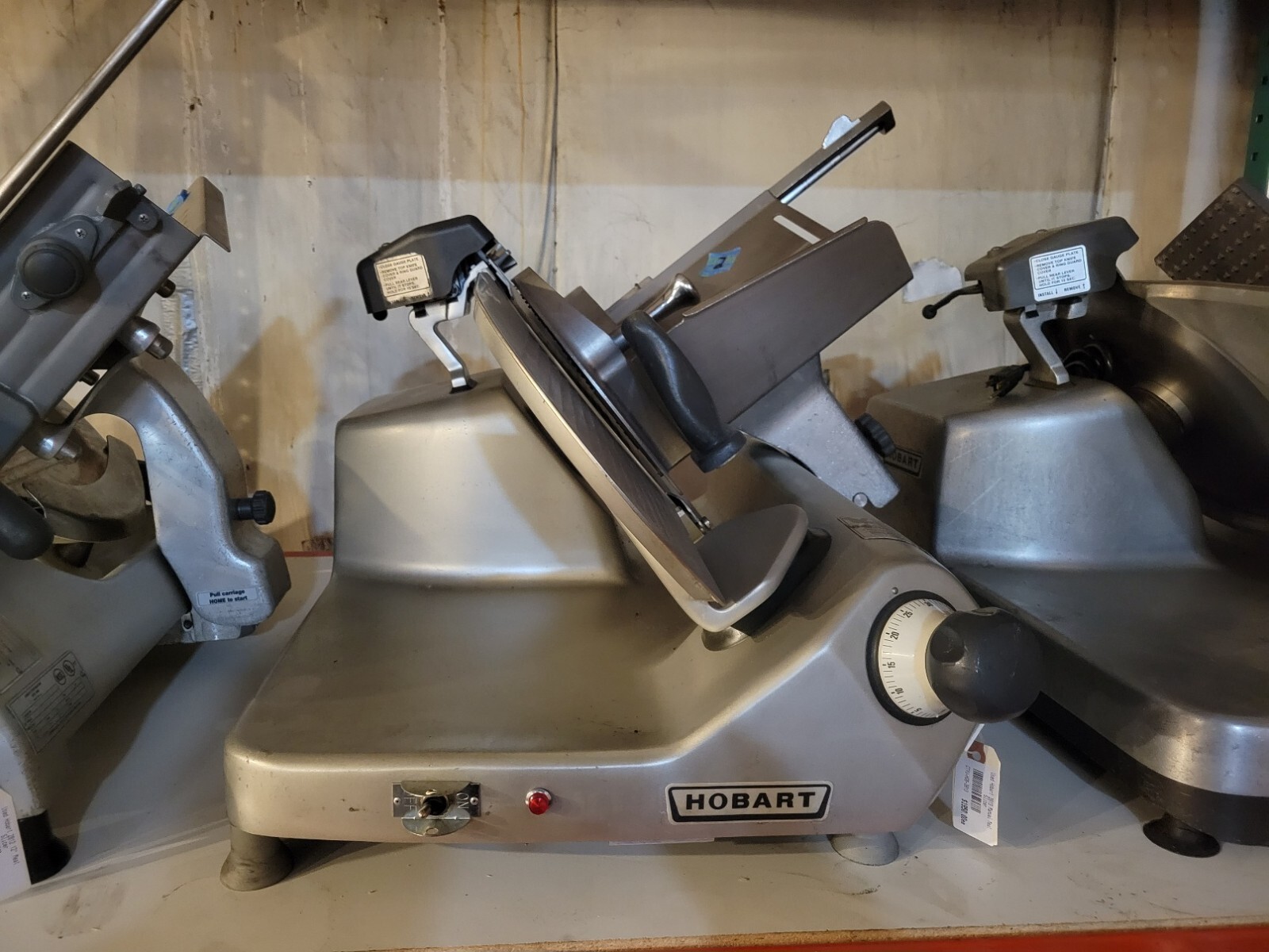 Hobart 3913 Converted to Manual Commercial Meat Deli Slicer 120 Volt | eBay
