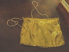 FASHION GOLDEN SHIMMERING DIAMANTE EVENING WALLET PURSE CLUTCH