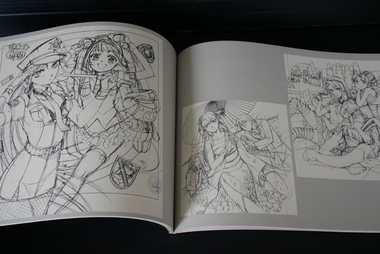 Toyota Saori - Densetsu no Yuusha no Densetsu - Art Book - Doujinshi - 2 -  Rough Den (Brush Combo)