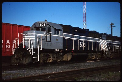 Original Schienenfolie - CDAC Chemin de Fer Quebec Sud 503 Farnham QC 24.05.1998