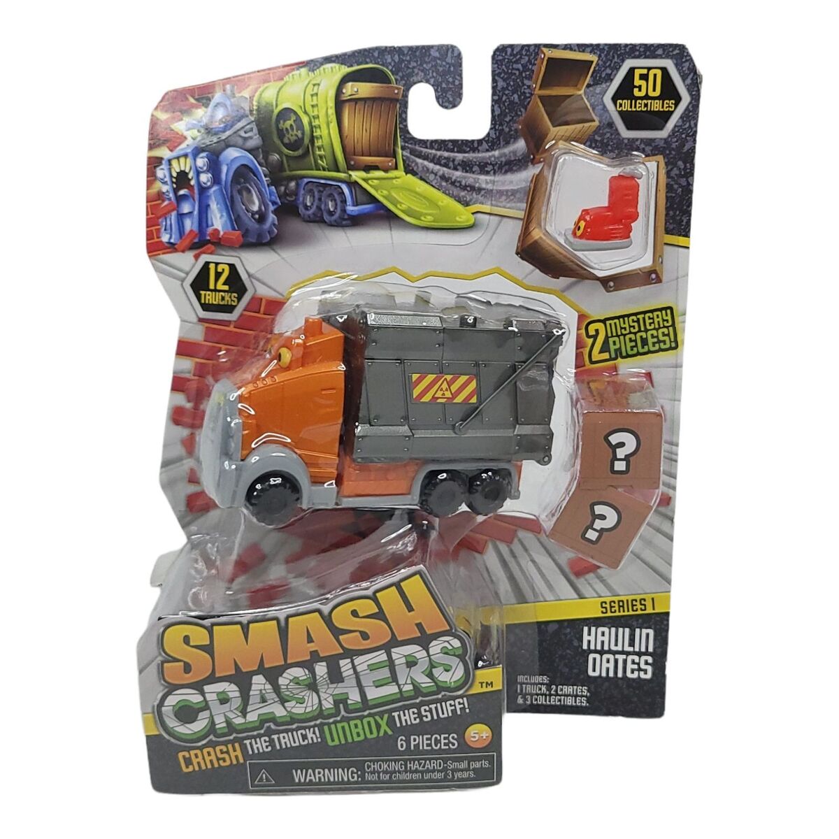 Smash Crashers Series 1 Crash the Truck Unbox the Stuff! Review Just Play 