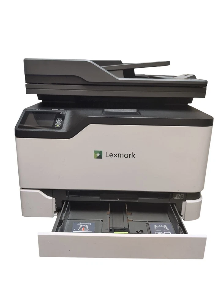 Lexmark MC3224 All-in-One Multifunction Wireless Color Laser Printer Used - Image 4 of 4