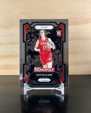 Caitlin Clark 2024 Prizm Monopoly WNBA #65 Base Rookie Indiana Fever