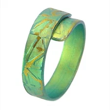 Giampouras 5062 ~ Anodized Colored Titanium Band Ring
