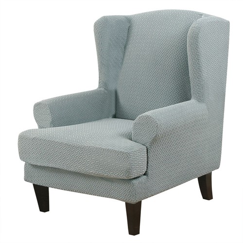 Ohrensessel Sofahusse Stretch Sofabezug Sesselbezug Schutzhülle Schonbezug - Bild 44 von 73