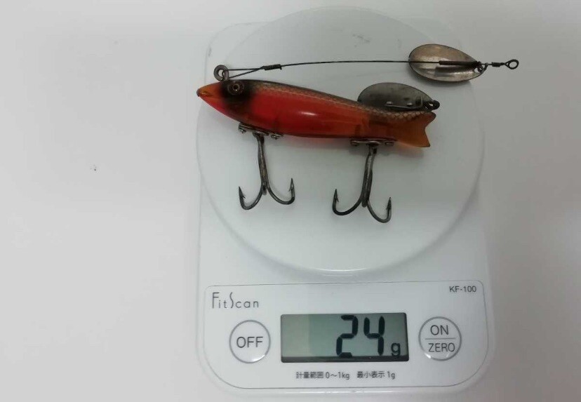 Rare Heddon Dowagiac Spook 1930's Old Lure Ship From Japan
