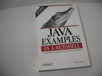   JAVA EXAMPLES IN A NUTSHELL Tutorial Companion Programming Softback Book NEW  