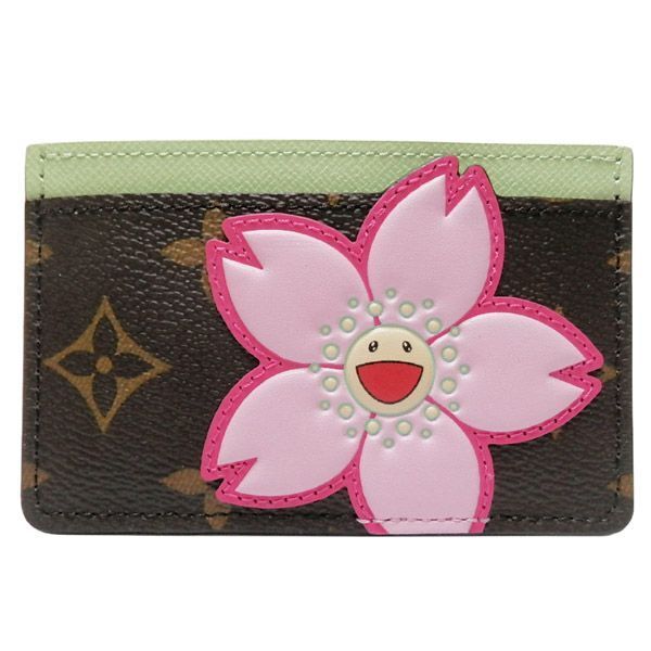 Louis Vuitton x Takashi Murakami Cherry Blossom Card Holder