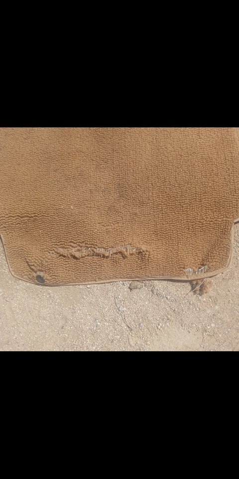 Alfombra delantera izquierda conductor Fair Palomino mercedes w123 240 300 c d t alfombrilla Foto 3 de 4