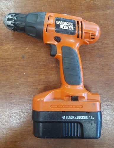 \u0026 Decker CD18SR DRILL with 18V battery 