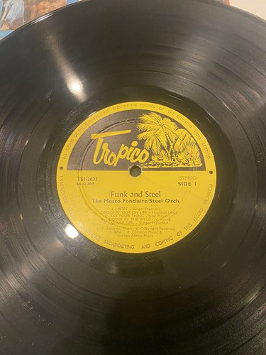 Funk And Steel Mosco Tiles Fonclaire Orch Tropico Trinidad Lp Record 1972 Rare - Picture 9 of 9