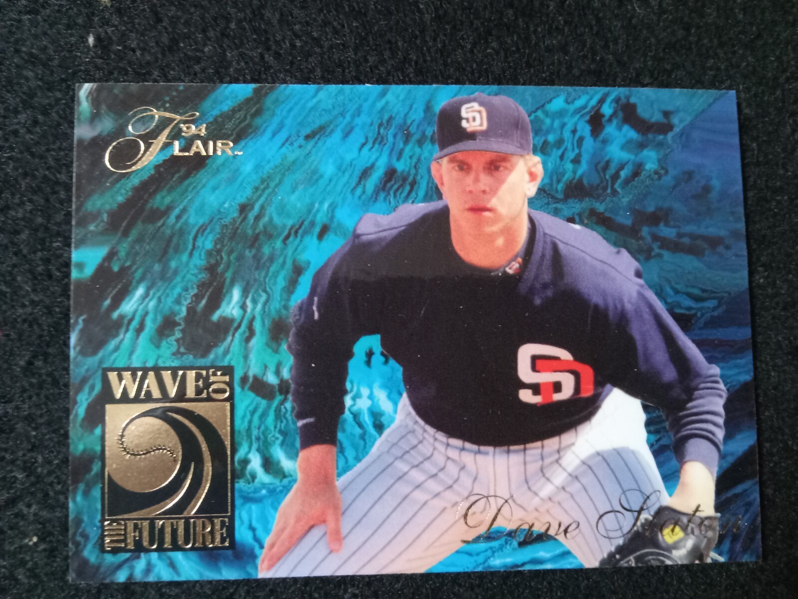 1994 Flair Baseball card #9 of 10 DAVE STATON Wave of the Future