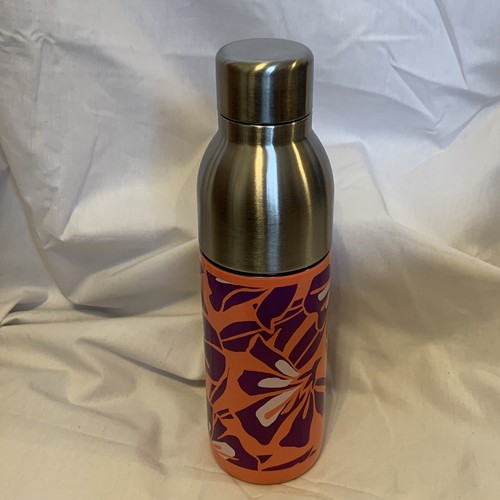 Stainless Steel Water Bottle 20oz Dual Opening Flower HD Designs Outdoors - Picture 10 of 10