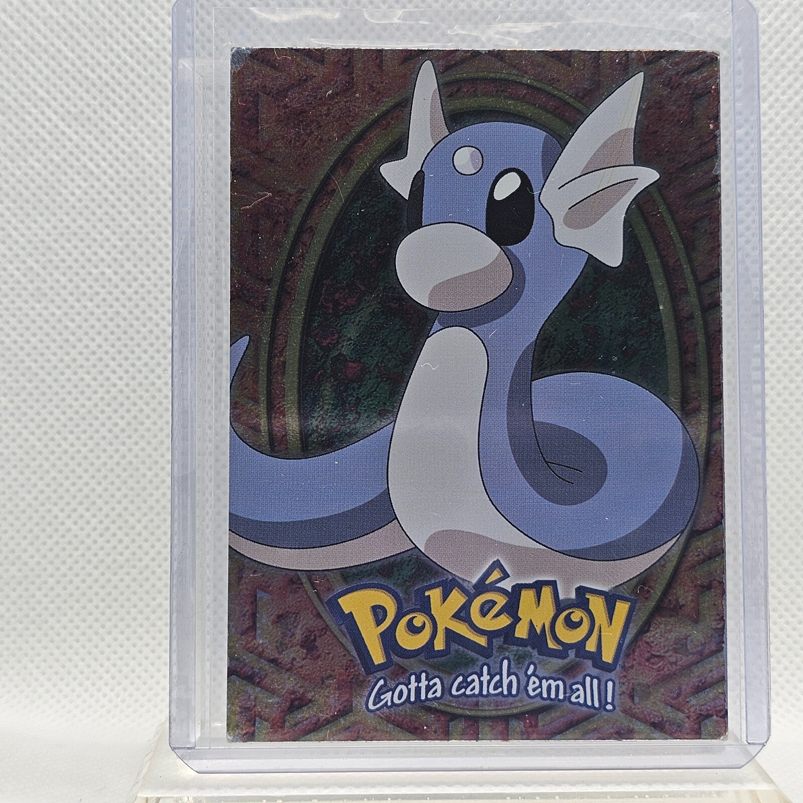 #147 Dratini - Holo Stage 1 Pokemon Topps Card - E10 of 12