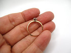 10K Yellow Gold 1/20 CT Diamond Engagement Ring Size 6.75 — photo 7