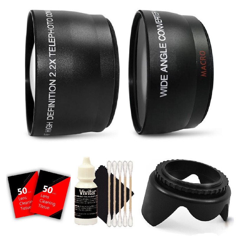 52mm Wide Angle Telephoto Lens Kit for EOS 5D Mark All Canon