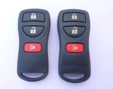 PAIR of OEM NISSAN FRONTIER TITAN ARMADA keyless entry remote fobs CWTWB1U733