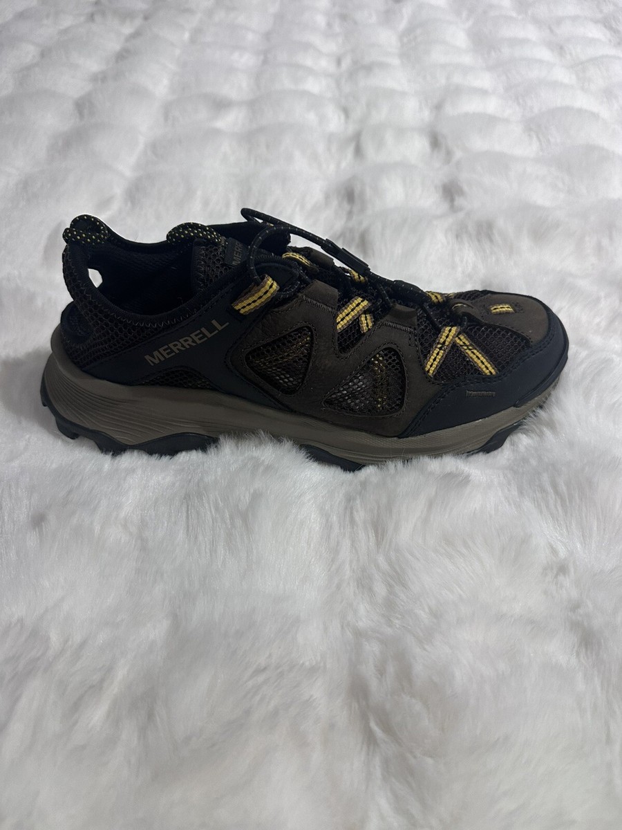 Merrell Speed Strike Ltr Sieve Shoes Espresso Brown Trainers  display picture 1