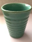 Vintage Bauer Pottery California Ring Ware 6 Oz Jade Tumbler glass