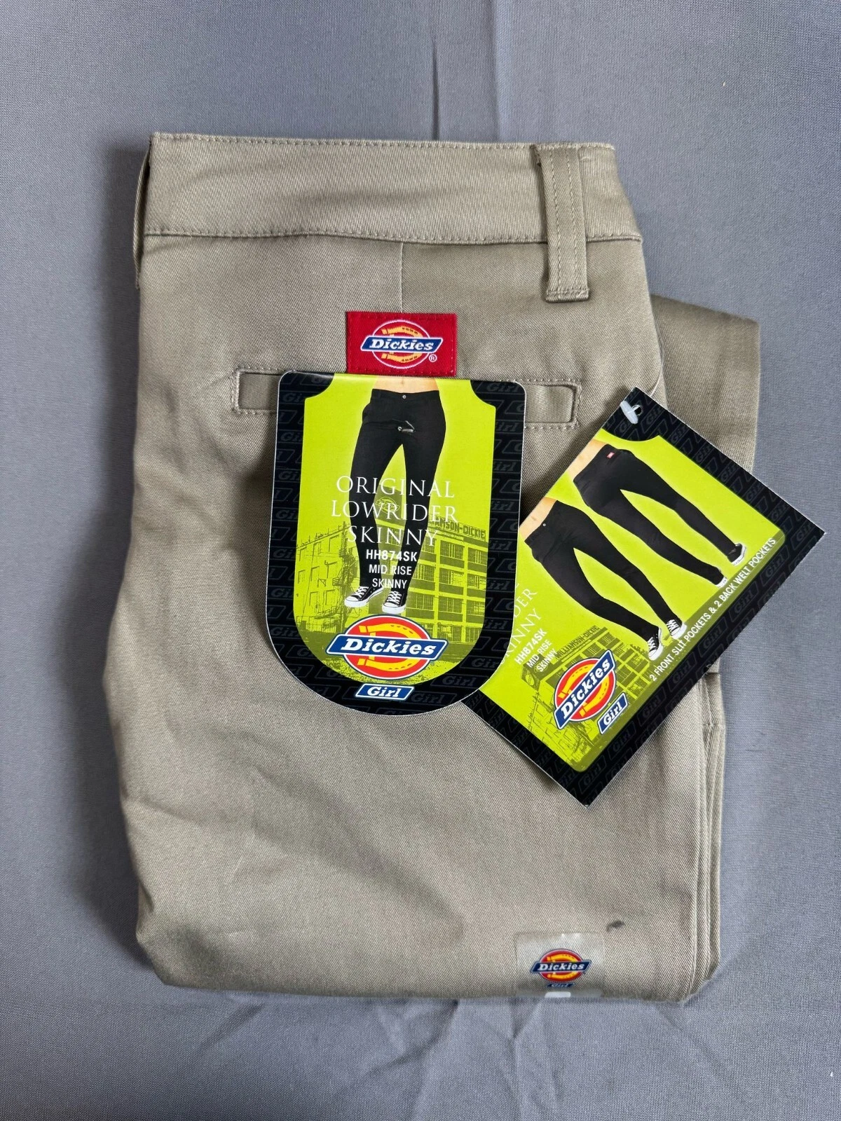 Dickies Girls Original Low Rider Straight Leg Pant