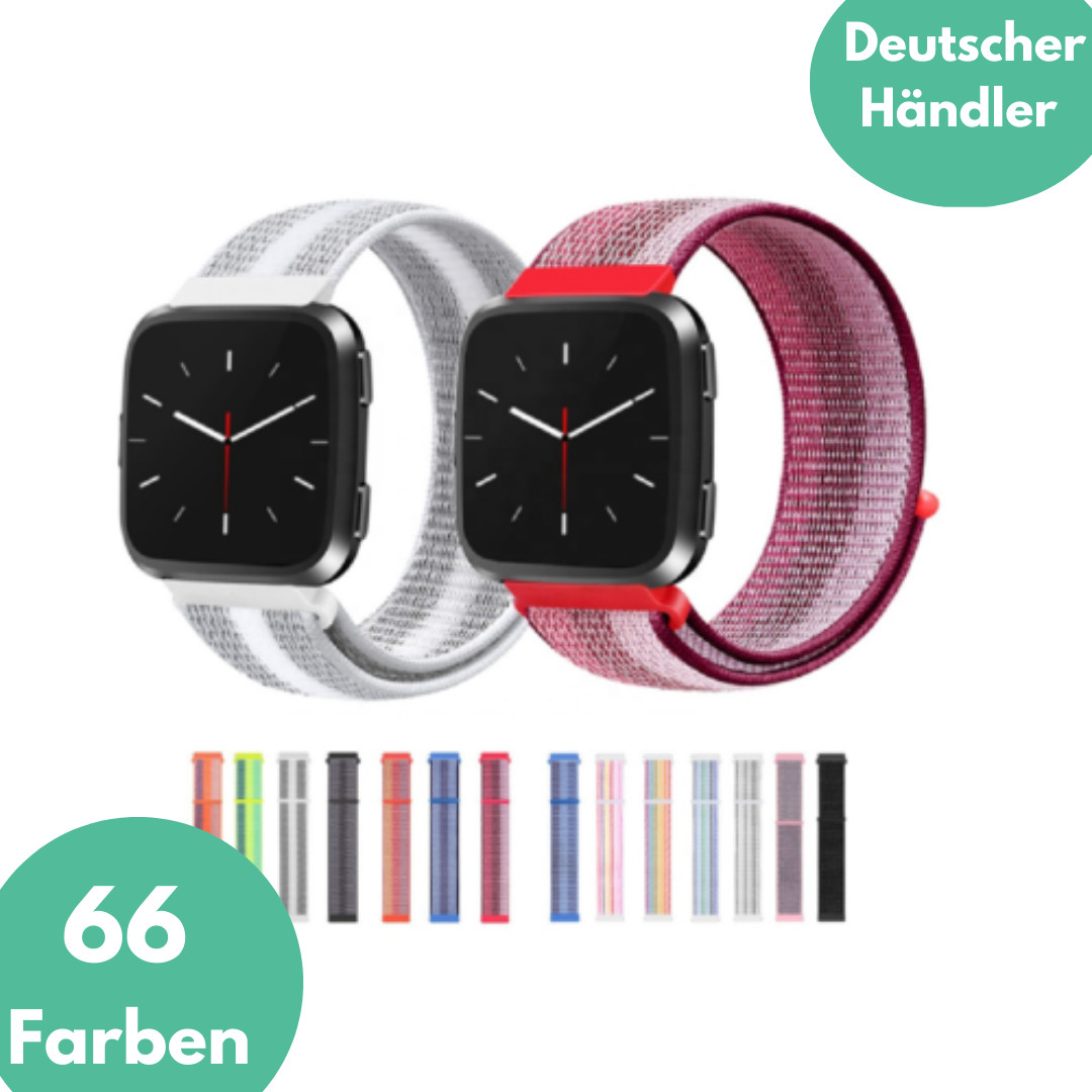 Intim verwöhnen Schaf fitbit versa armband nylon Salon wechselnd Billy