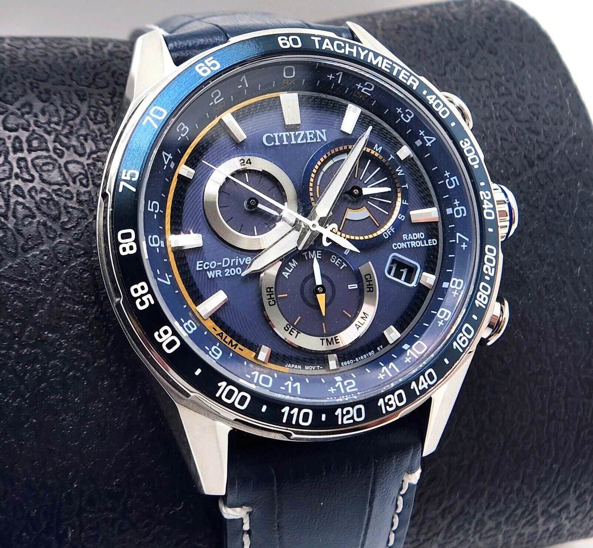 Citizen PCAT Chronograph Eco Drive CB5918 02L Men s Watch Sapphire Crystal