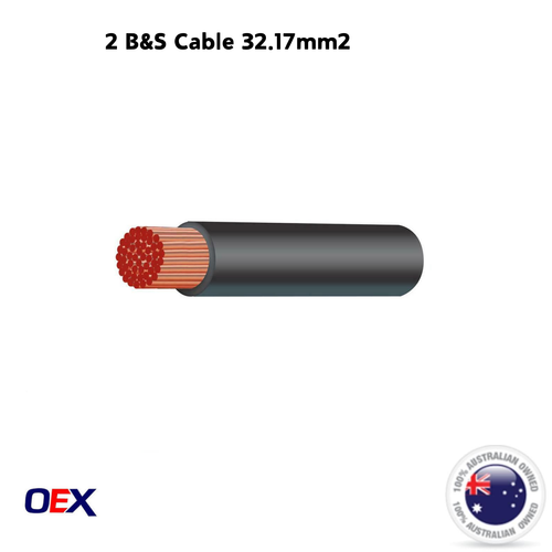 OEX 2 BS Battery Cable 190 AMP Copper Wire Various Lengths Crimp Connector - Picture 11 of 13