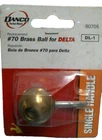 Danco Replacement #70 Brass Ball For Delta  (80705)