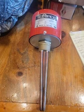 TEMPCO TSP02082-HV2 Screw Plug Immersion Heater,61 sq. in. 2VXT7, 1 1/4" NPT 