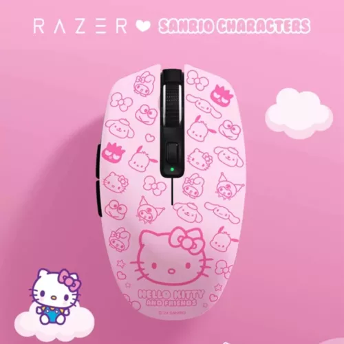 Razer x Sanrio Hello Kitty & Friends Orochi V2 Gaming Mouse and Mouse Pad Combo - Picture 2 of 6