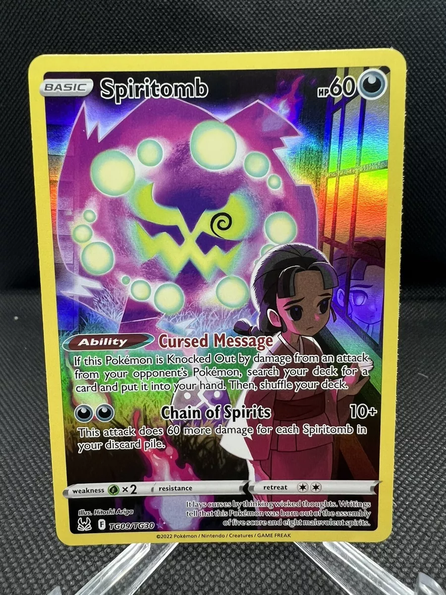 Pokemon TCG Spiritomb TG09/TG30 – The Card and Collectible Guys