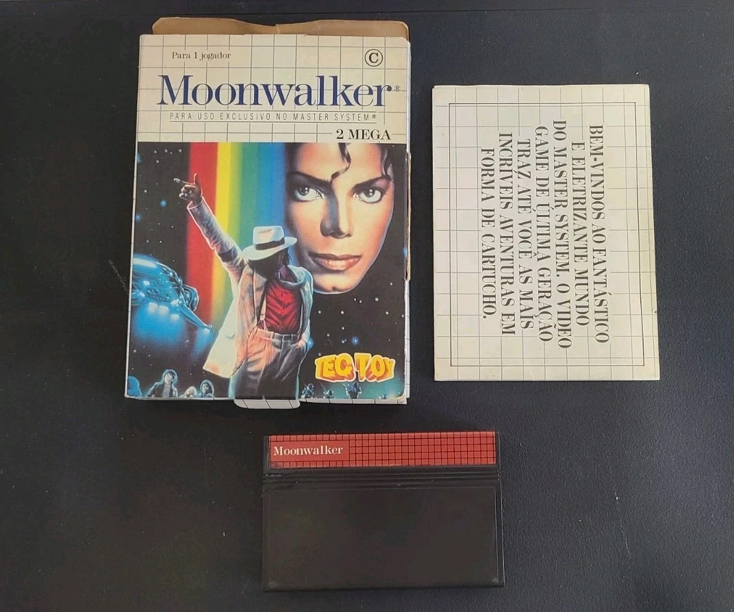 Prix de Michael Jackson's Moonwalker sur PAL Sega Master