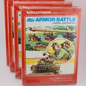 1979 Intellivision ARMOR BATTLE early FCTVVO version New Sealed box FREE SHIP x1