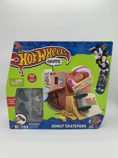 2022 Hot Wheels Donut Skatepark Tony Hawk New For 2022 mini Skateboard Tech Deck