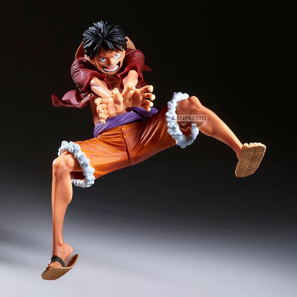 ONE PIECE STATUA MONKEY D. LUFFY I-II SPECIAL VER. B BANPRESTO MAXIMATIC 21CM - Immagine 2 di 4