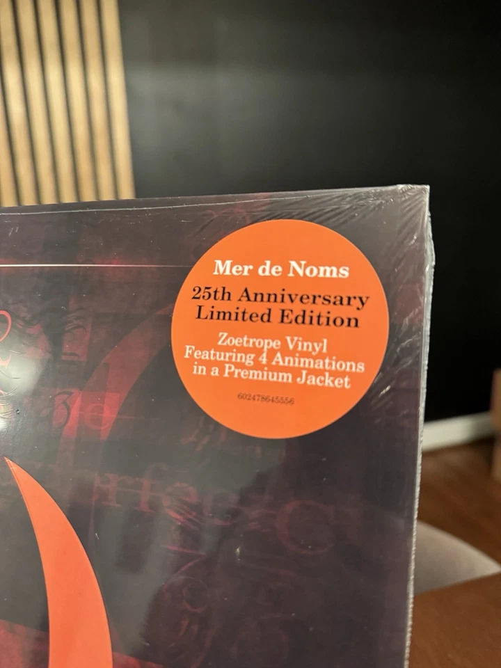 🟠 A Perfect Circle Mer De Noms ZOETROPE 25th Anniversary Vinyl New/Sealed 🆕️✅️ - Image 2 of 2