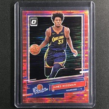 2020-21 Donruss Optic JAMES WISEMAN The Rookies Red Pulsar #2