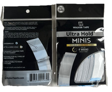 Walker Ultra Hold Tape Mini 72 Tabs Double Sided Tape for Wig,Toupee, Hairpiece.