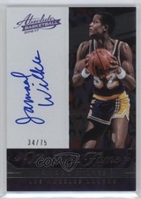 2016-17 Panini Absolute Marks of Fame 34/75 Jamaal Wilkes #10 Auto HOF 1u6