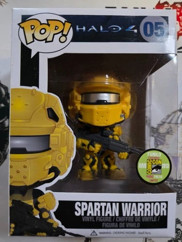Yellow Spartan Halo 4 Funko Pop (SDCC Exclusive) #05 Limited to 480 Pieces