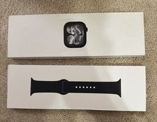 Apple Watch Series 11 46mm GPS Jet Black w/ M/L Black Sport Band MEUX4LW/A