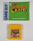 Donkey Kong Land (Nintendo Game Boy, 1995) Cart & Manual TESTED